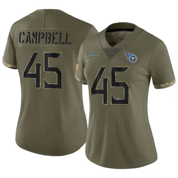 Top-selling Item] Chance Campbell Tennessee Titans Player Game 3D Unisex  Jersey - Navy