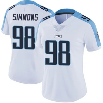 Lids Jeffery Simmons Tennessee Titans Nike Women's Game Jersey - Navy