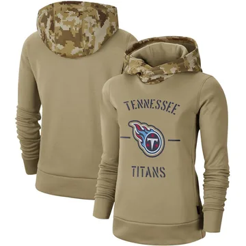 2019 Men's Tennessee Titans Salute to Service Sideline Therma Pullover  Hoodie