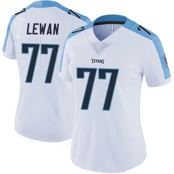 Limited Men's Taylor Lewan Navy Blue Home Jersey - #77 Football Tennessee  Titans 100th Season Vapor Untouchable Size 40/M