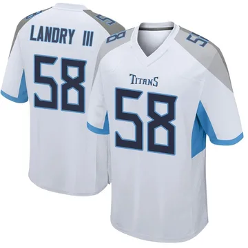 Harold Landry III 58 Tennessee Titans Oilers Throwback Alternate Game Women  Jersey - Light Blue - Bluefink