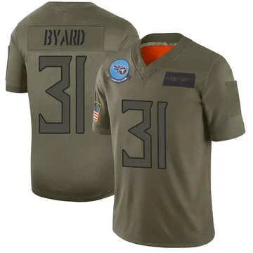 Limited Women's Kevin Byard Light Blue Alternate Jersey - #31 Football  Tennessee Titans 100th Season Vapor Untouchable Size S