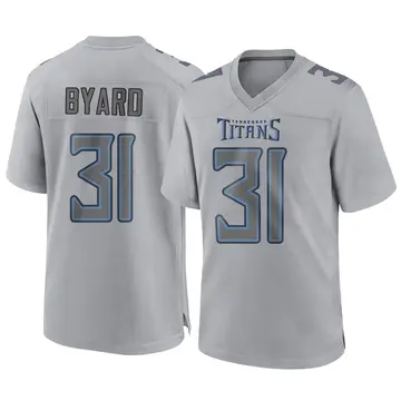 Limited Youth Kevin Byard White Road Jersey - #31 Football Tennessee Titans  100th Season Vapor Untouchable Size S(10-12)