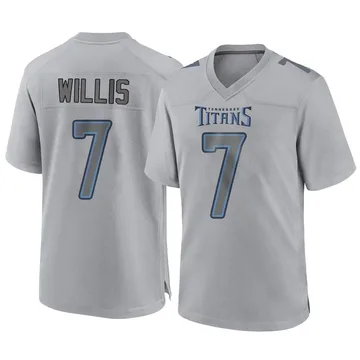 Tennessee Titans Nike Oilers Throwback Alternate Game Jersey - Light Blue -  Malik Willis - Youth