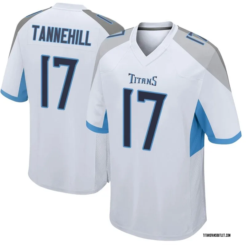 Nike Youth Tennessee Titans Ryan Tannehill #17 Navy Game Jersey